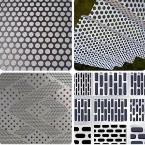 Tôn đột lỗ làm cầu thang, Inox 304 đột lỗ tròn, oval, hoa thị, Tôn hình thoi