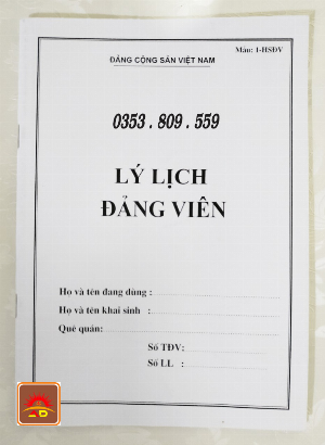 Lý lịch đảng viên