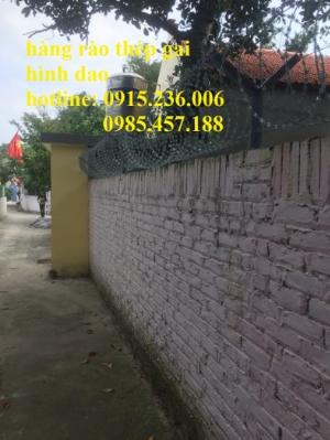 Dây gai tôn, thép gai hình dao mới 100% tại Hà Nội
