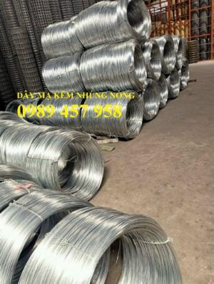 Dây thép mạ kẽm nhúng nóng 1ly, 2ly, Dây mạ kẽm giá tốt