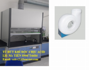 Tủ hút khí độc chịu acid 1200 mm