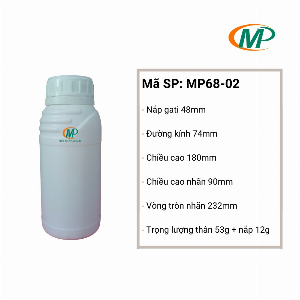 Chai nhựa 500ml phân bón