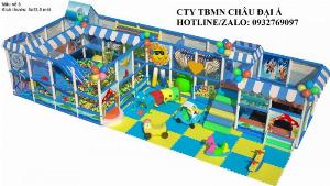 Khu vui chơi liên hoàn cho trẻ em mầm non giải trí