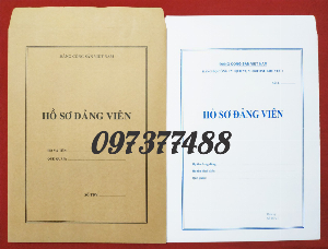Bao bì hồ sơ đảng viên