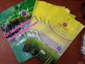 Túi đựng gạo in ống đồng giá rẻ