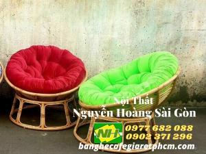 Ghế gỗ nệm thư giãn giá rẻ