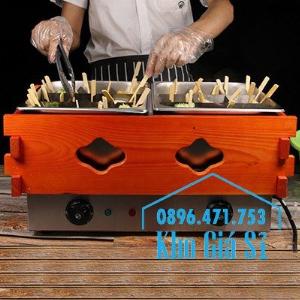 Bán nồi lẩu ly 18 ngăn kiểu Nhật - Nồi bán lẩu ly xiên que 18 ngăn giá tốt