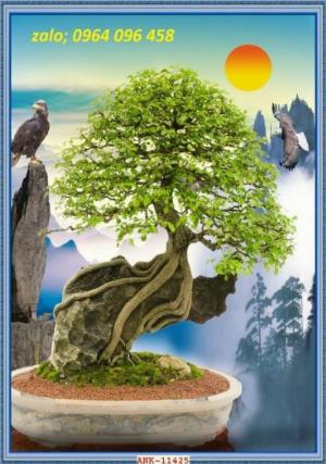 Tranh 3d - tranh gạch 3d dán tường - DMNB4