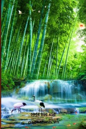 Tranh 3d - tranh gạch 3d trang trí - XLK8