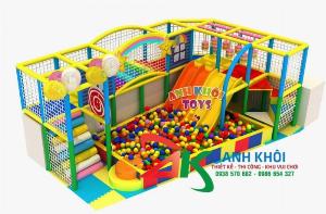 Sản xuất nhập khẩu linh kiện lắp đặt khu vui chơi