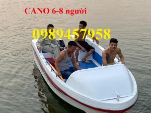 Thuyền chèo tay, Thuyền gắn động cơ chở 4 người, Thuyền khu du lịch biển hồ Hà Nội