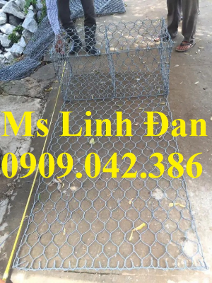 Sản xuất rọ đá mạ kẽm, sản xuất rọ đá bọc nhựa.