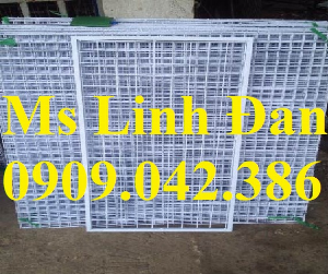 Lưới thép hàn sơn tĩnh điện d3 mắt 30x30, lưới thép hàn sơn tĩnh điện trắng