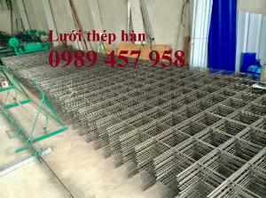 Sản xuất lưới hàn chập D8 a 150x150, 200x200, D8 a 250*250, D8 300*300
