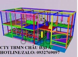 Khu liên hoàn giá rẻ- Thi công lắp đặt khu vui chơi