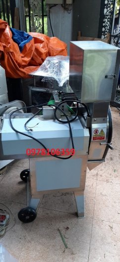 Máy thái lát chuối, máy thái lát sả cây công nghiệp, máy thái lát quả nhàu, máy thái lát ớt Sh125