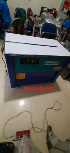 Máy đóng đai thùng, máy đóng thùng carton, máy quấn dây đai, máy đóng đai thùng cho kiện hàng