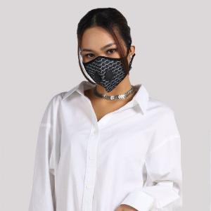 Khẩu trang thời trang cao cấp Soteria Black Anchor ST003