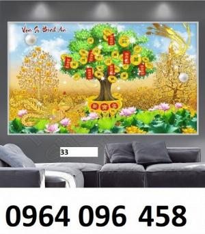Tranh gạch men 3d phòng khách - CVCC3
