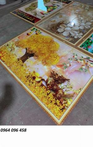 Tranh gạch men 3d phòng khách - CVCC3