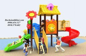 Sản xuất cầu trượt trẻ em nhựa composite
