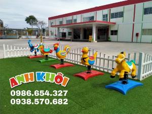 Sản xuất thú nhún lò xo,thú nhún máy bay