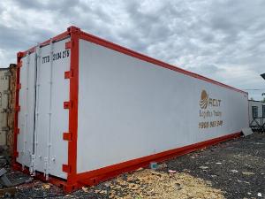 Container lạnh 40feet chạy hàng thực phẩm nhập khẩu