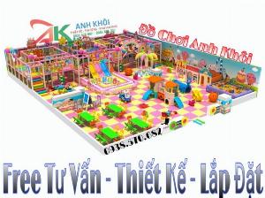 Chuyên lắp đặt nhà bóng khu vui chơi liên hoàn