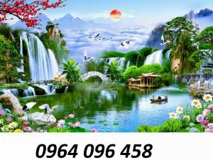 Tranh phong cảnh - tranh gạch 3d - XNV33