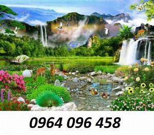 Tranh phong cảnh - tranh gạch 3d - XNV33