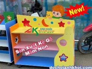 Kệ mầm non,kệ gỗ giá rẻ