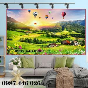 Gạch 3d tranh phong cảnh hàng cây HP4969