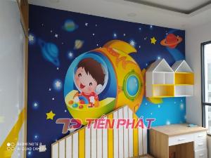 Tranh Dán Tường 3D Cho Trẻ Em Công Chúa Elsa TTE8011- Chất Liệu: PP Kim Sa Cao Cấp- Kích Thước: Khổ 1.25mx 1m