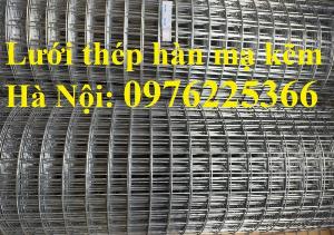 Lưới thép hàn D4 ô 100x100 thép đen, mạ kẽm sản xuất theo yêu cầu