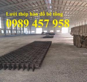 Lưới thép hàn công trình phi 6 a 100*100, 200*200, lưới thép phi 8 a 200*200