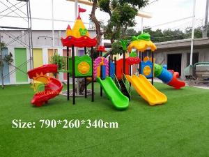 Bộ liên hoàn cầu trượt ngoài trời hàng nhập khẩu