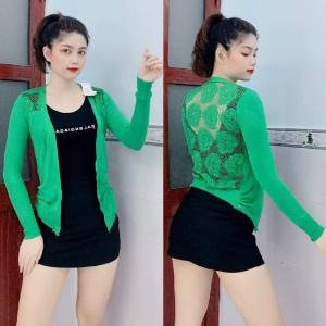 Áo Khoác Ren Lưng Nữ Nhiều Màu