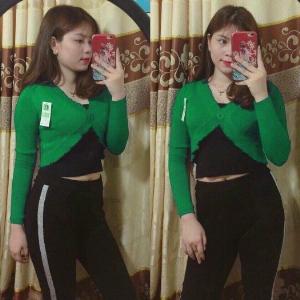 Áo Khoác Len Nữ Form Lửng Có Nhiều Màu