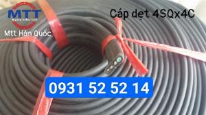 Cáp dẹt cầu trục 4SQx4C