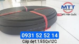 Cáp dẹt cầu trục 1.5SQx12C