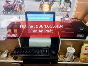 Bán trọn bộ máy tính tiền cho trà sữa trà chanh tại quảng ngãi