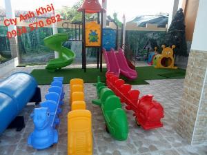 Cầu trượt trẻ em bằng nhựa cao cấp