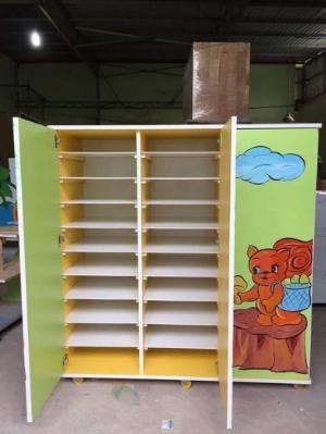Kệ tủ mầm non,kệ cặp dép