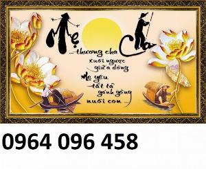 Tranh gạch ốp tường mẫu cha mẹ - cnb44