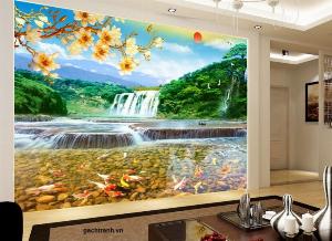 Tranh gạch 3d ốp tường ngoài trời - SBV32