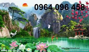 Tranh gạch 3d ốp tường ngoài trời - BVC3