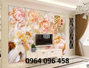 Tranh gạch kính 3d ốp tường - XVC32