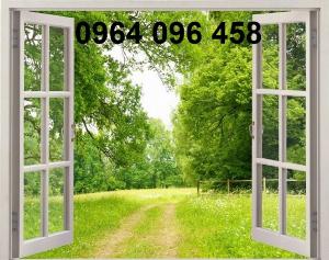 Tranh gạch 3d - gạch tranh 3d phong cảnh đồng quê - SNV43