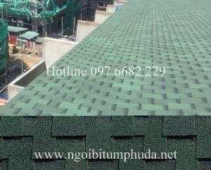 Tấm lợp bitum rắc đá tự nhiên