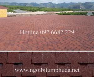 Tấm lợp bitum rắc đá tự nhiên
